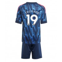Stroje piłkarskie Arsenal Leandro Trossard #19 Koszulka Wyjazdowej dla dzieci 2025-26 Krótki Rękaw (+ szorty)